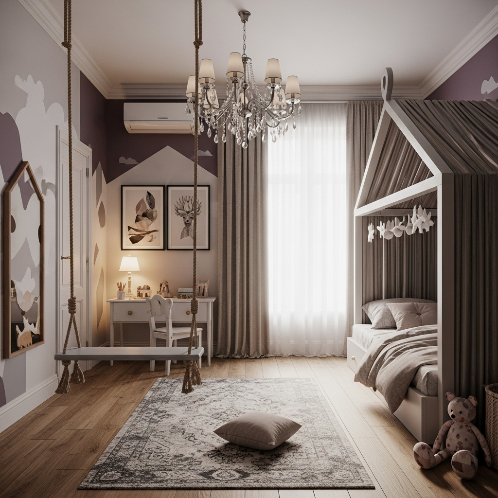 Platform Bed with Integrated Storage