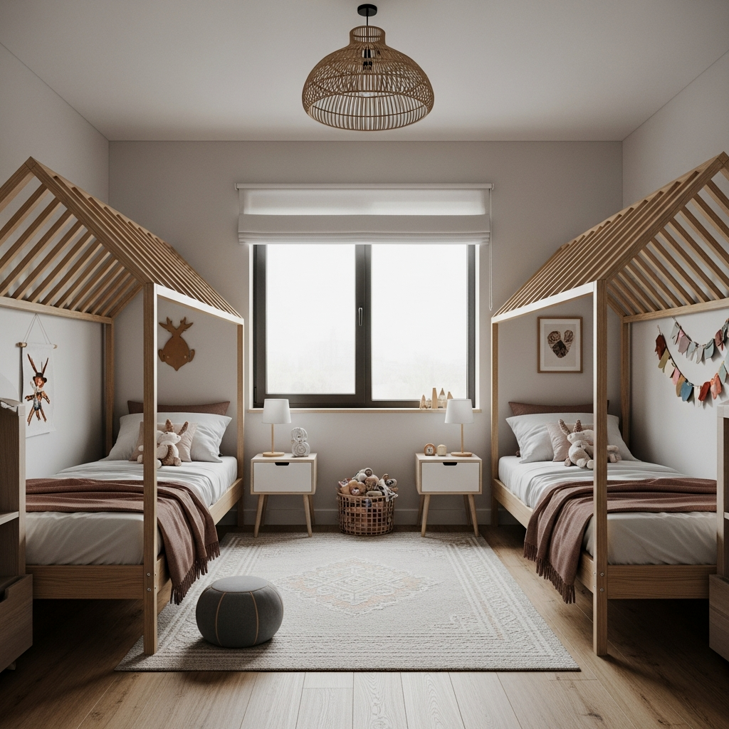 Suspended Swing and Clear Floor Path