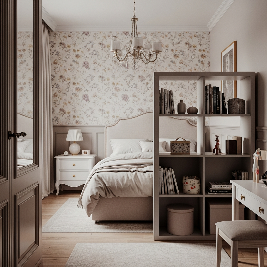 Zoning with a Low Profile Room Divider