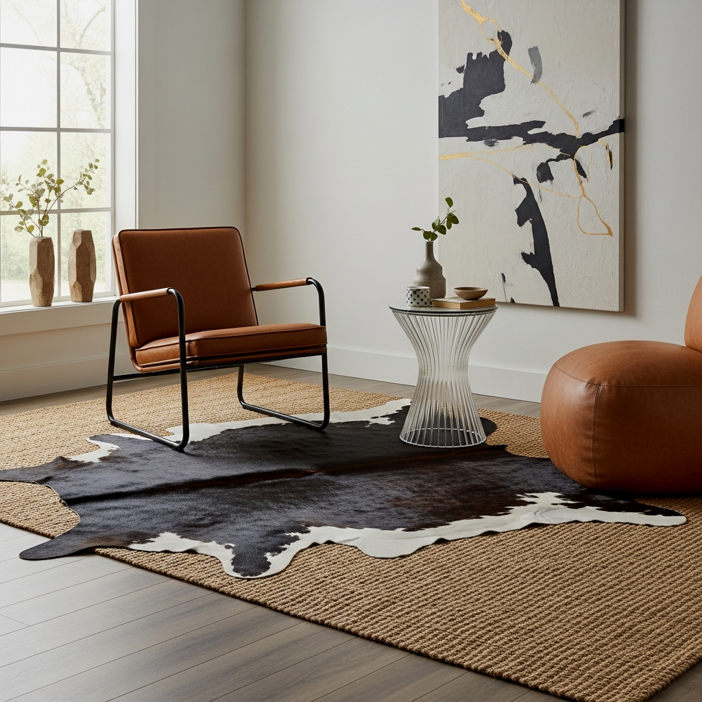 Zoning with Small-Scale Layered Rugs