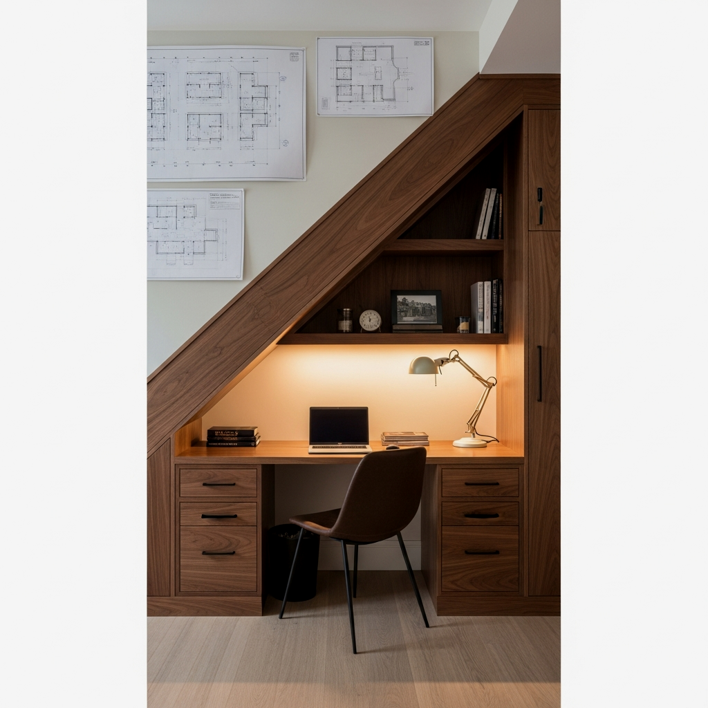 Under-Stair Architect Nook