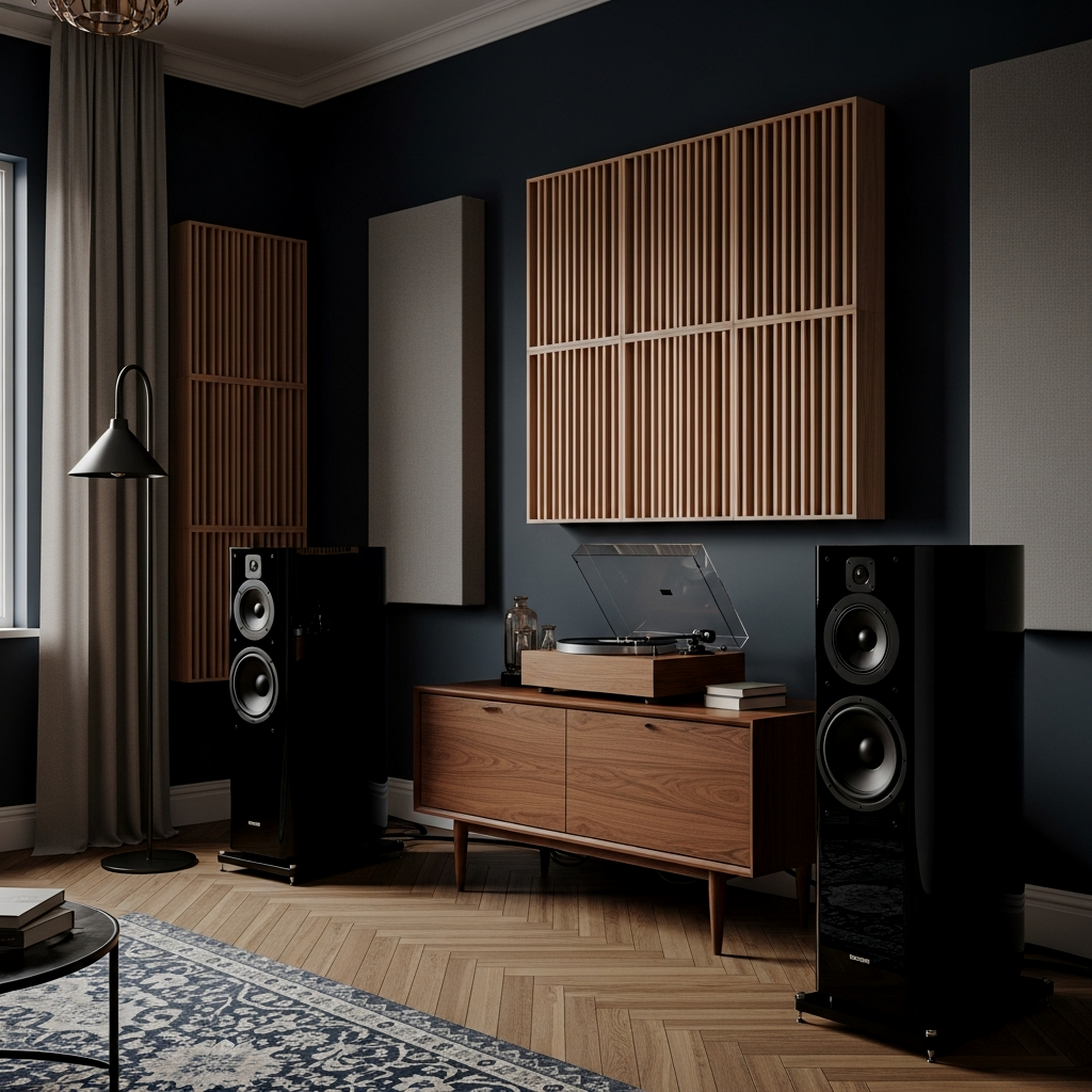 High-Fidelity Audiophile Listening Corner