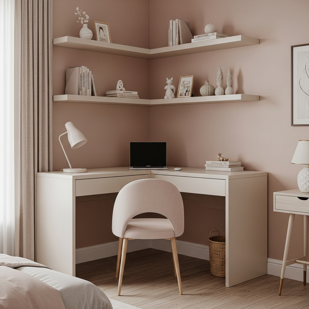 Corner-Optimized Study Nooks