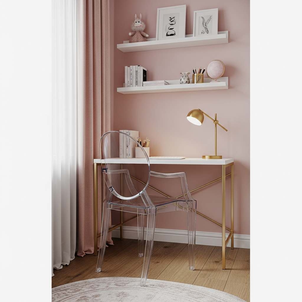 Acrylic Ghost Chairs for Visual Lightness