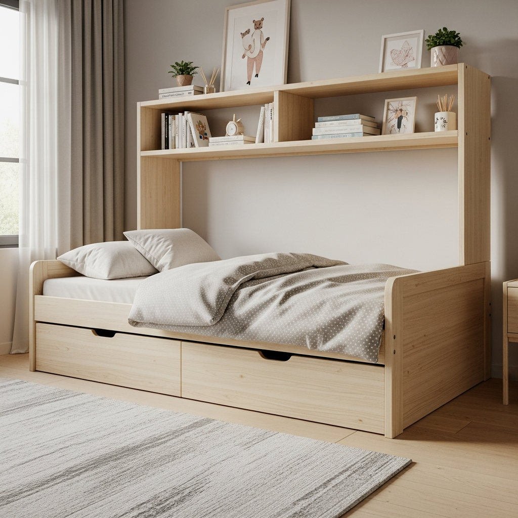 Integrated Under-Bed Storage