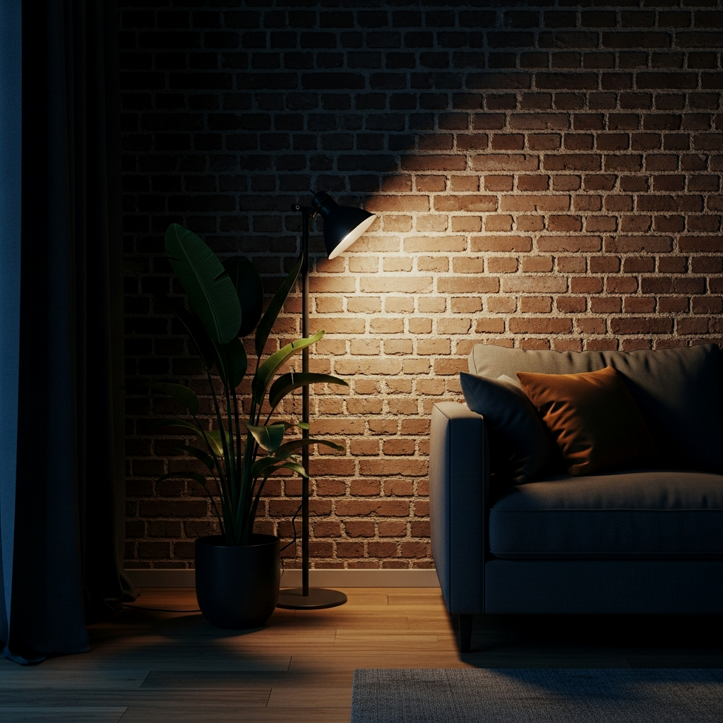 Up-Lighting for Vertical Texture