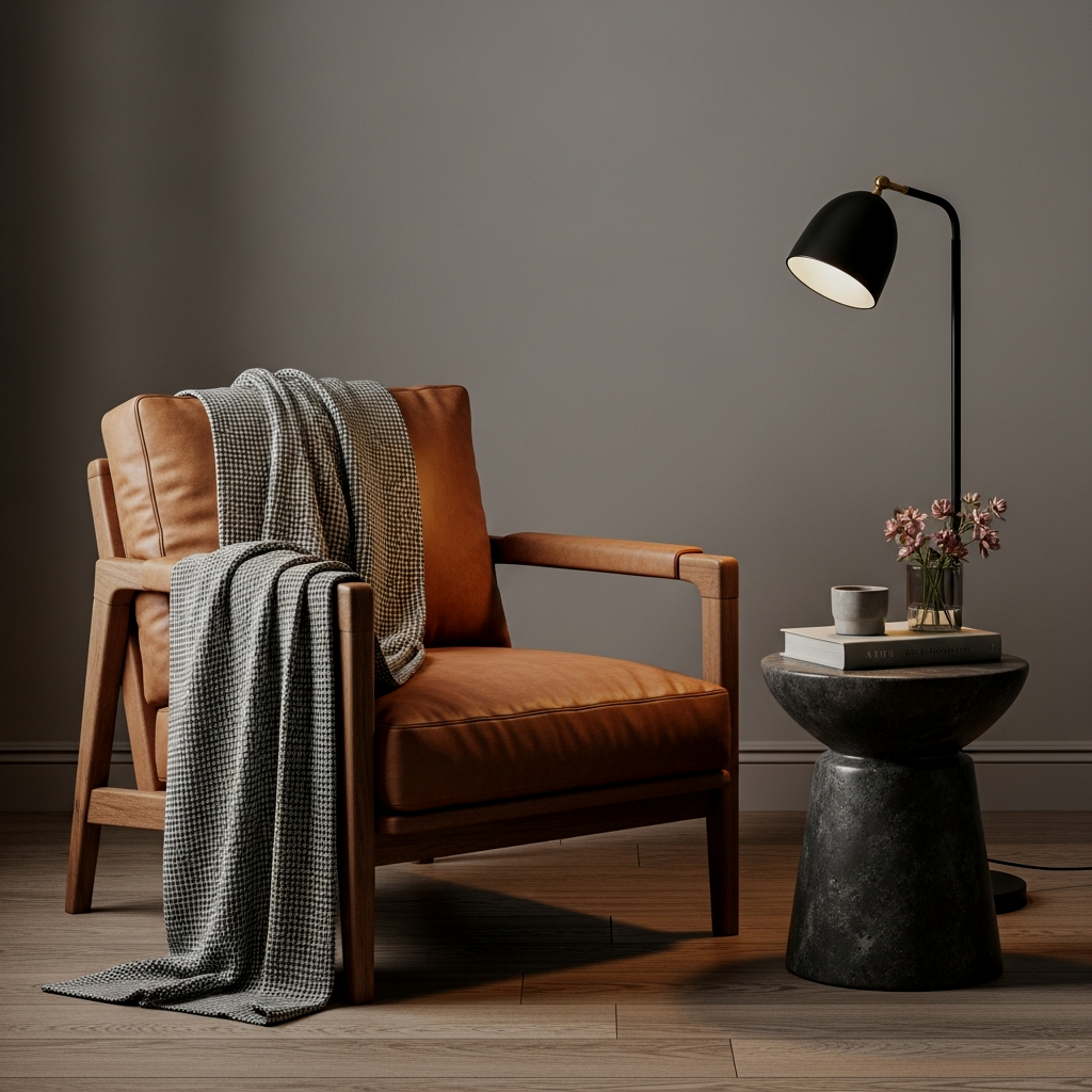 Layering Textures for a Stress-Free Space