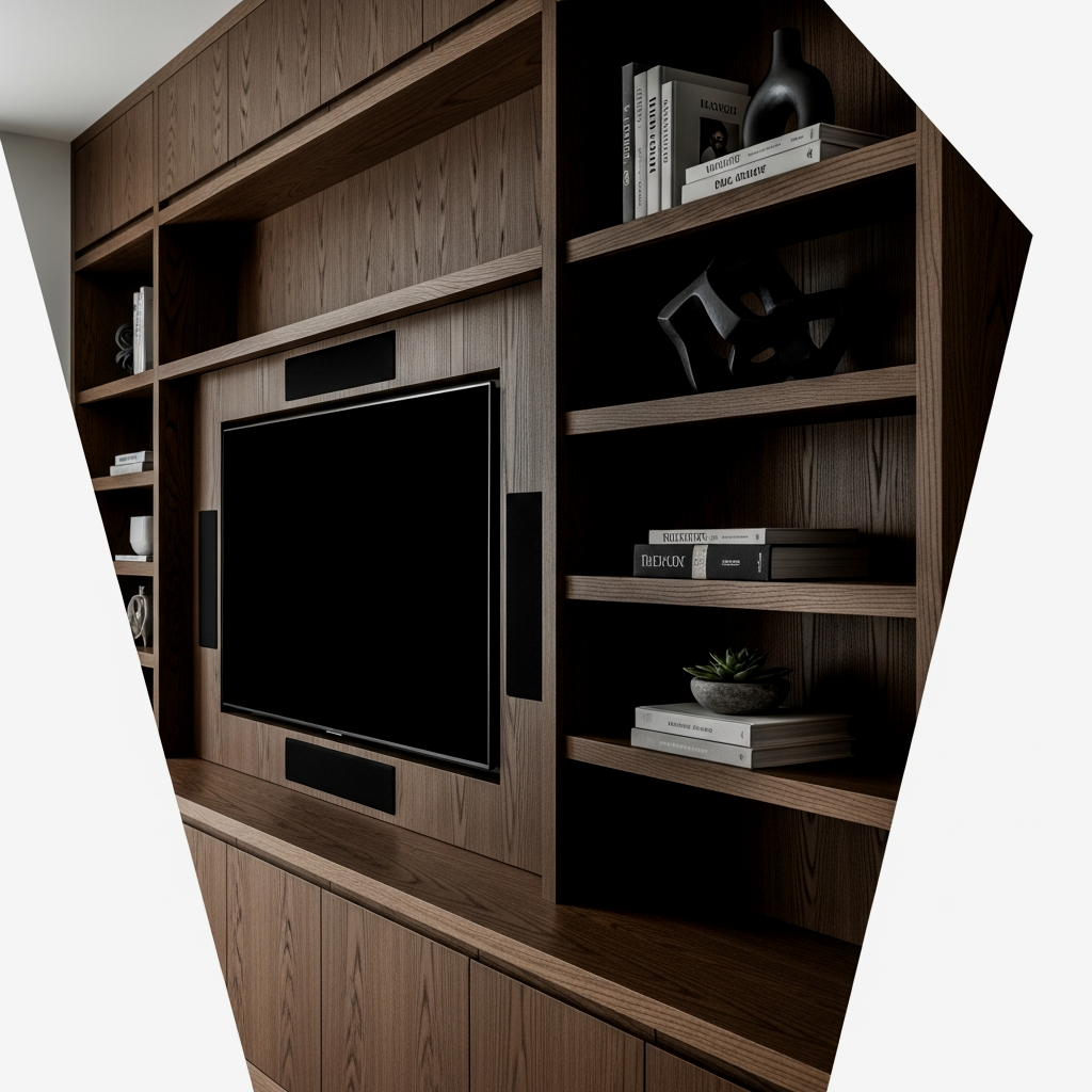 Functional and Stylish Media Storage