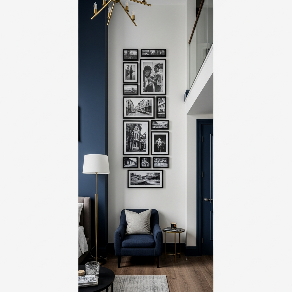 Strategic Vertical Art Placement
