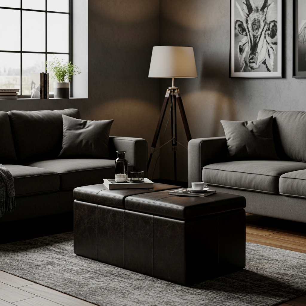 Multifunctional Storage Ottomans