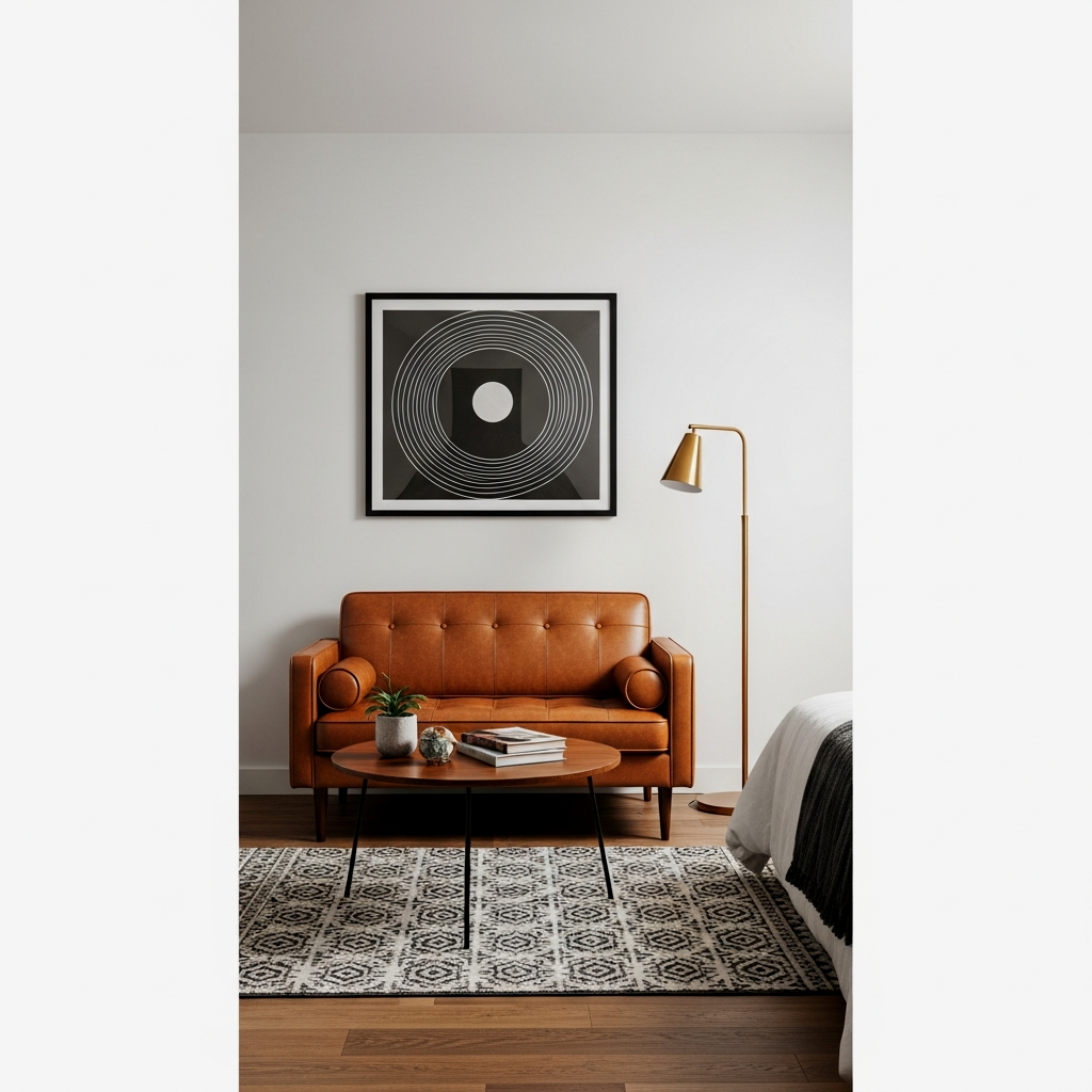 Compact Mid-Century Furnishings
