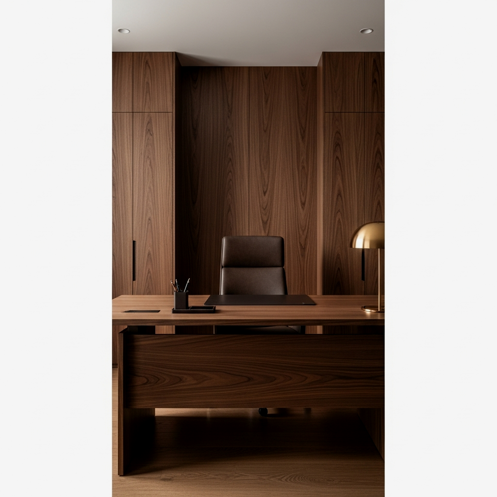 Walnut Wood Tones: Texture and Authority