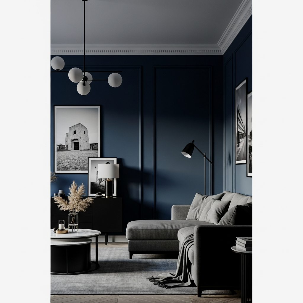 Defining the Core Palette: Charcoal and Navy Foundations