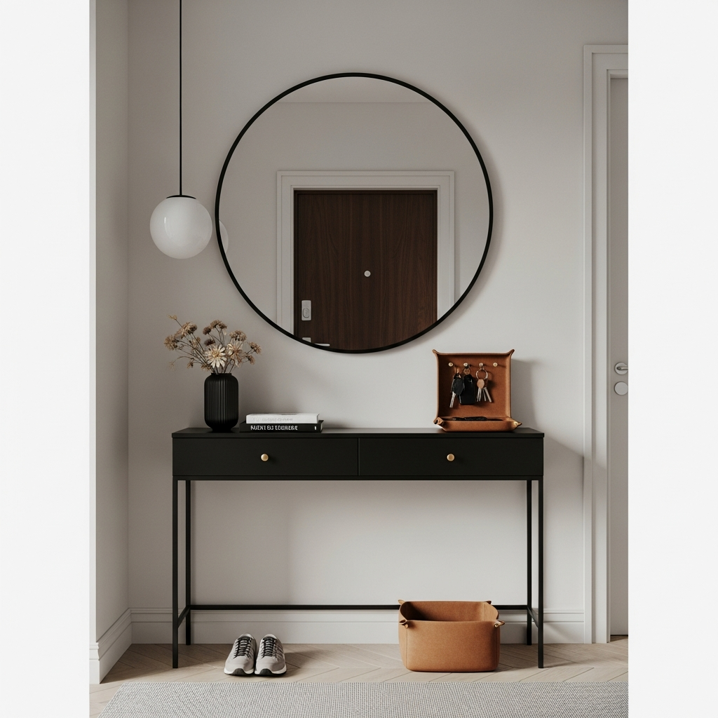 Organizing the Entryway: A Minimalist Landing Zone