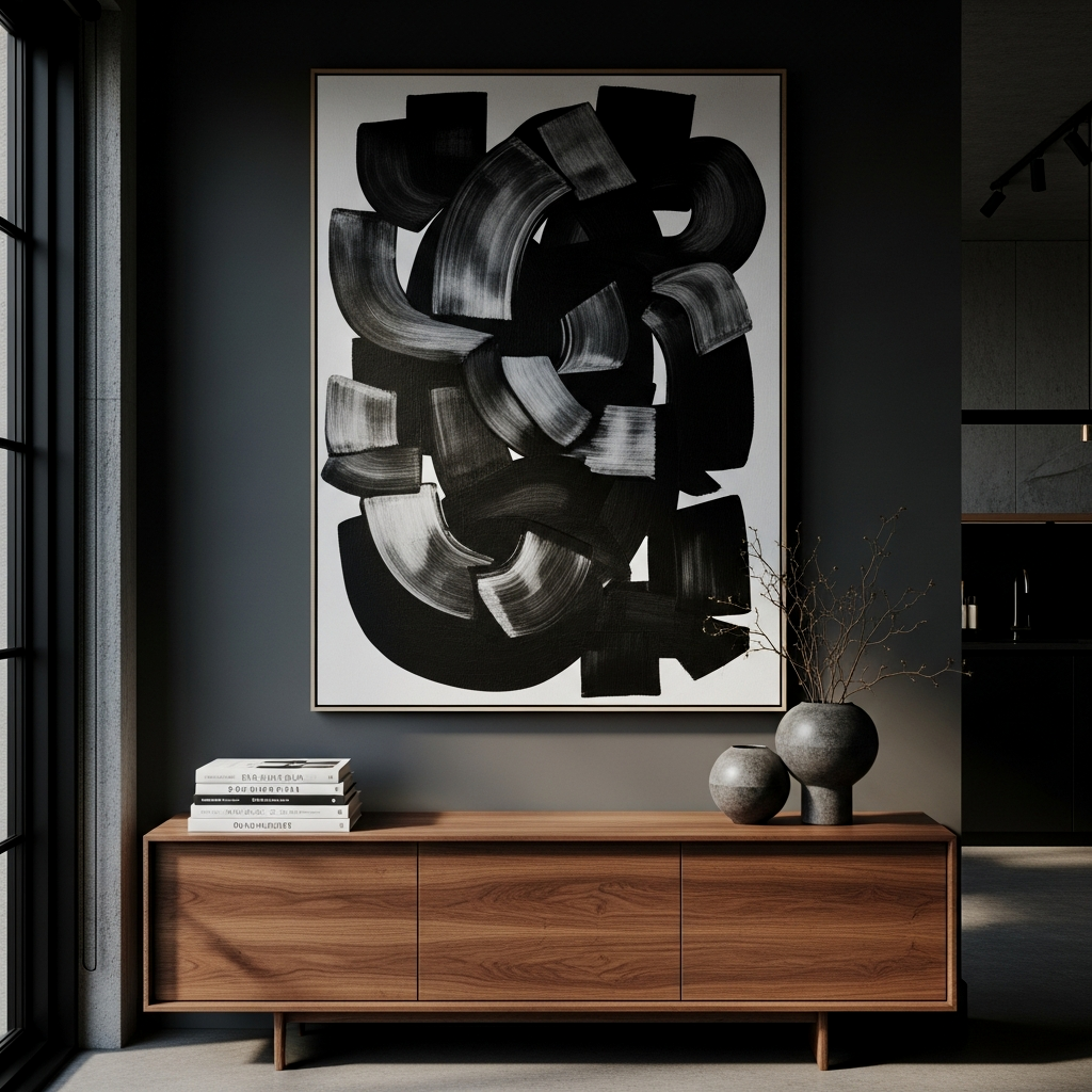 Statement Art: Choosing Large-Scale Abstract Pieces