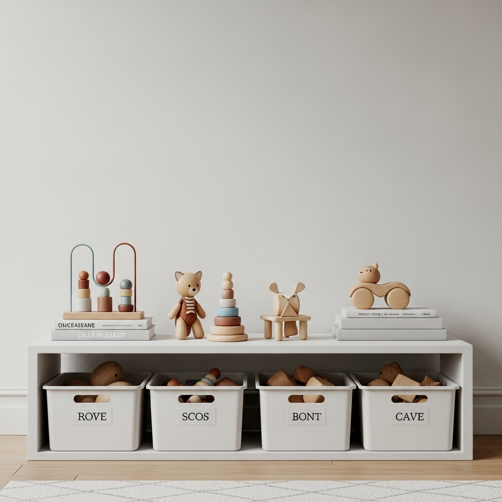 The Toy Rotation Shelf Display