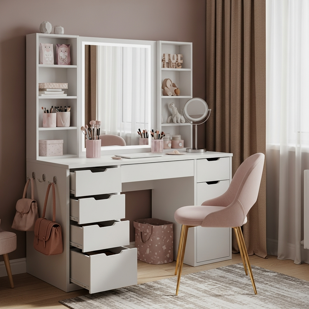Multi-functional Vanity with Hidden Storage