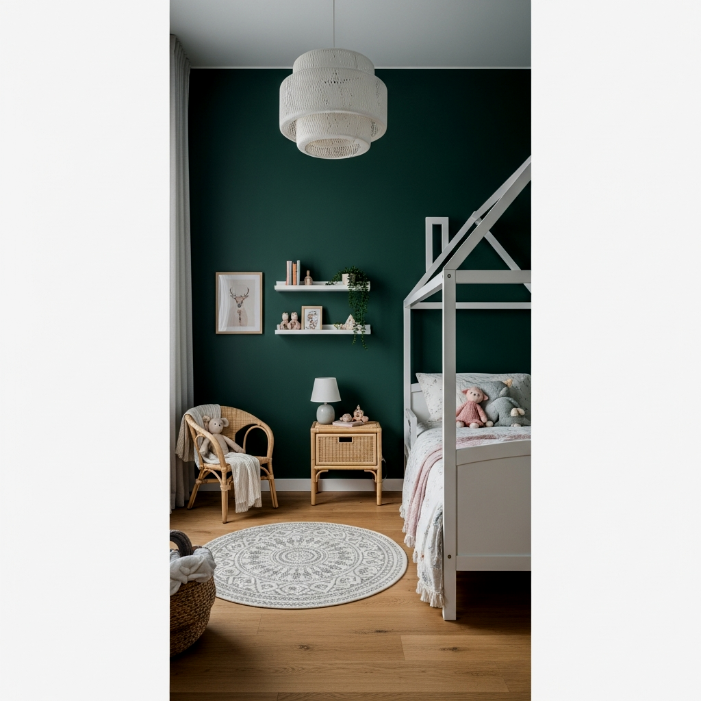 Deep Emerald Green Accent