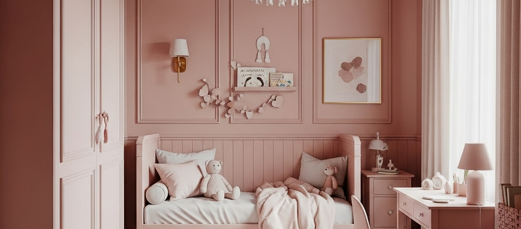 14 Small Girl Bedroom Color Ideas That Make the Walls Recede