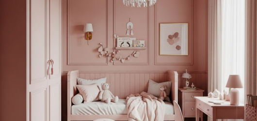 14 Small Girl Bedroom Color Ideas That Make the Walls Recede