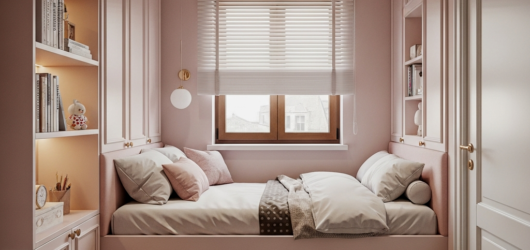 15 Small Girl Bedroom Layout Ideas to Maximize Floor Space