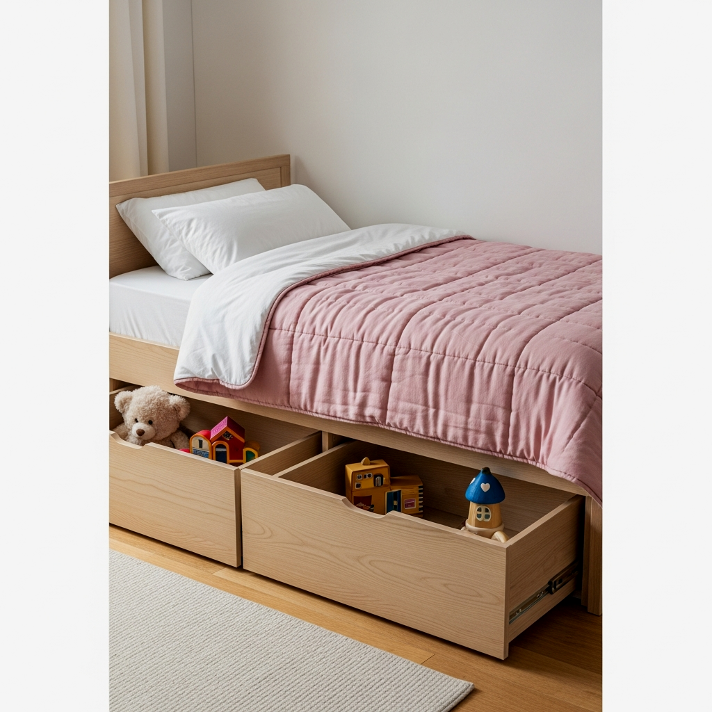 Under-Bed Storage for a Clutter-Free Transition