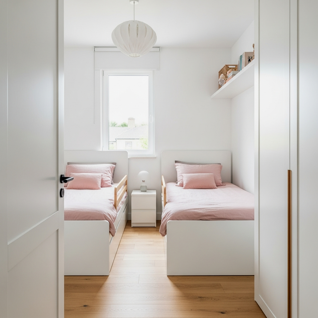 The Transitional Big Girl Bed with Safety Rails