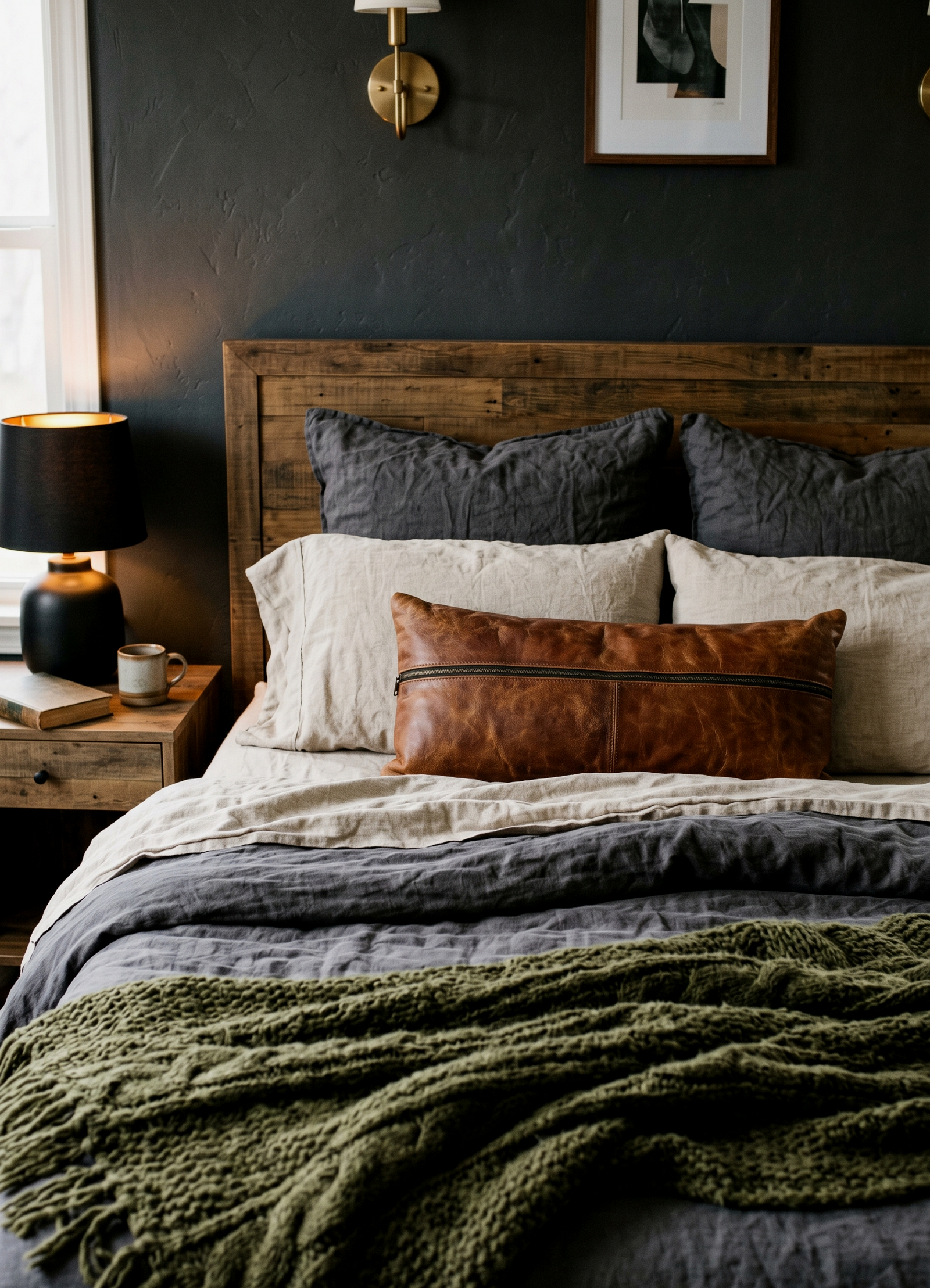 How to Create a Masculine Bedroom (That Isn’t Just Black Walls)