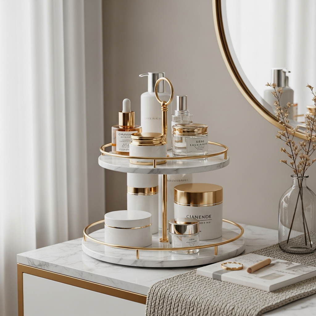 The Magic of Tiered Countertop Trays