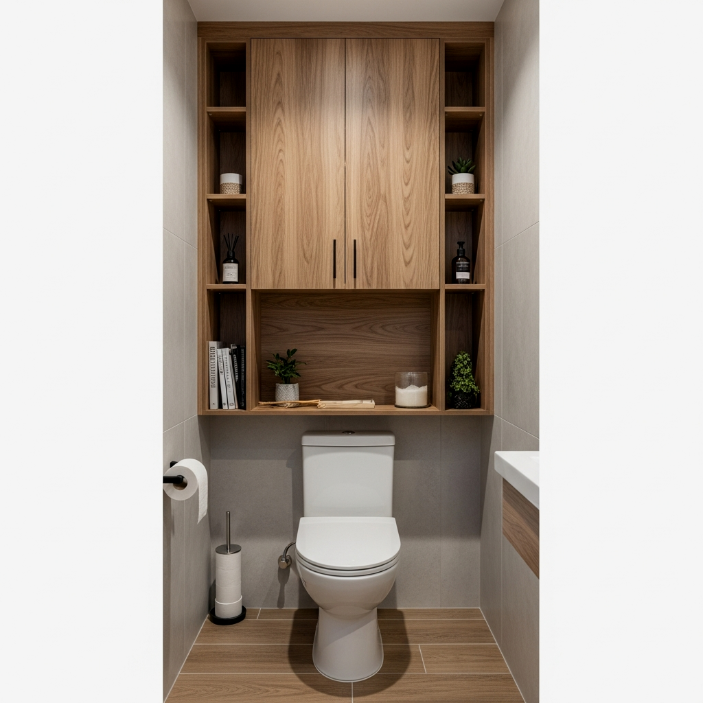 Small Bathroom Storage Ideas Over Toilet (Beyond the Basic Rack)