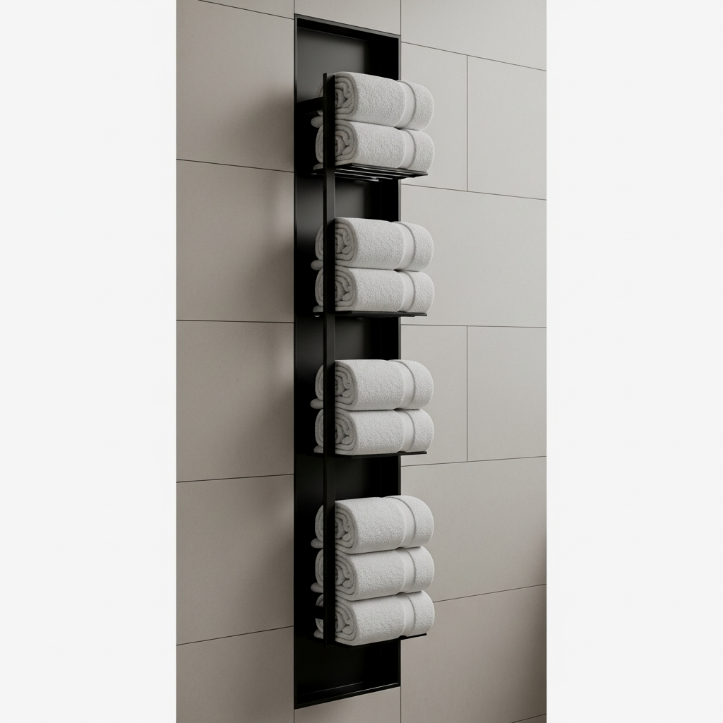 Small Bathroom Towel Storage Ideas for Every Tiny Nook
