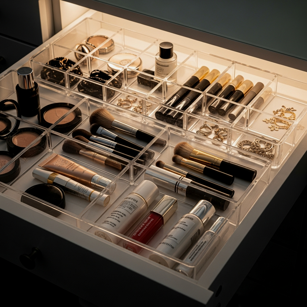 Acrylic Drawer Inserts for Maximum Visibility