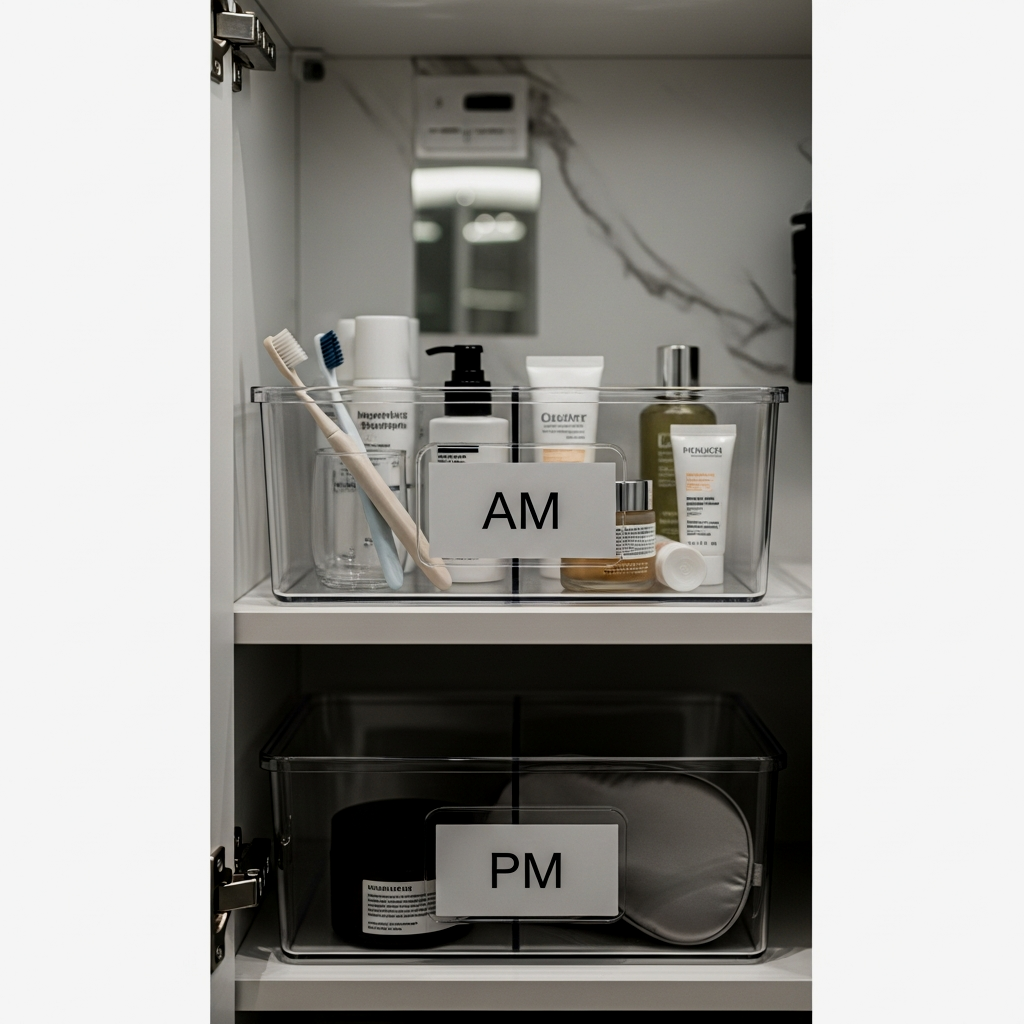 AM and PM Routine Labeling Systems