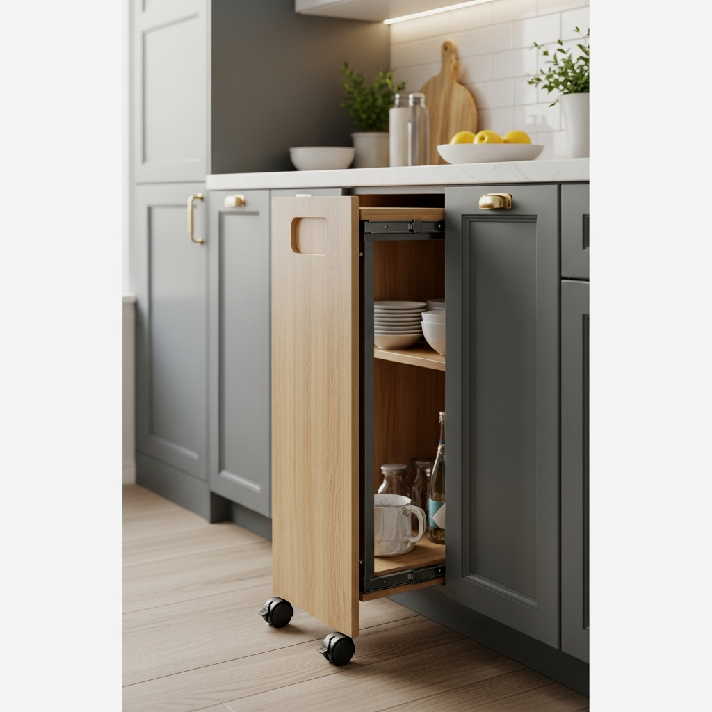 The Hidden Nook Rolling Worktop