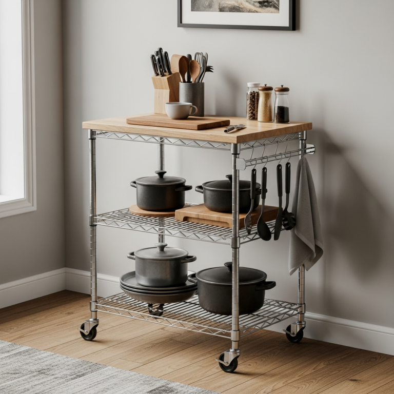 15 Best Movable Islands for Small Kitchens: Style on Wheels