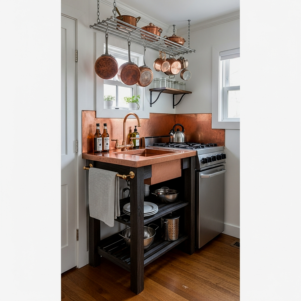 The Copper-Accented Prep Post