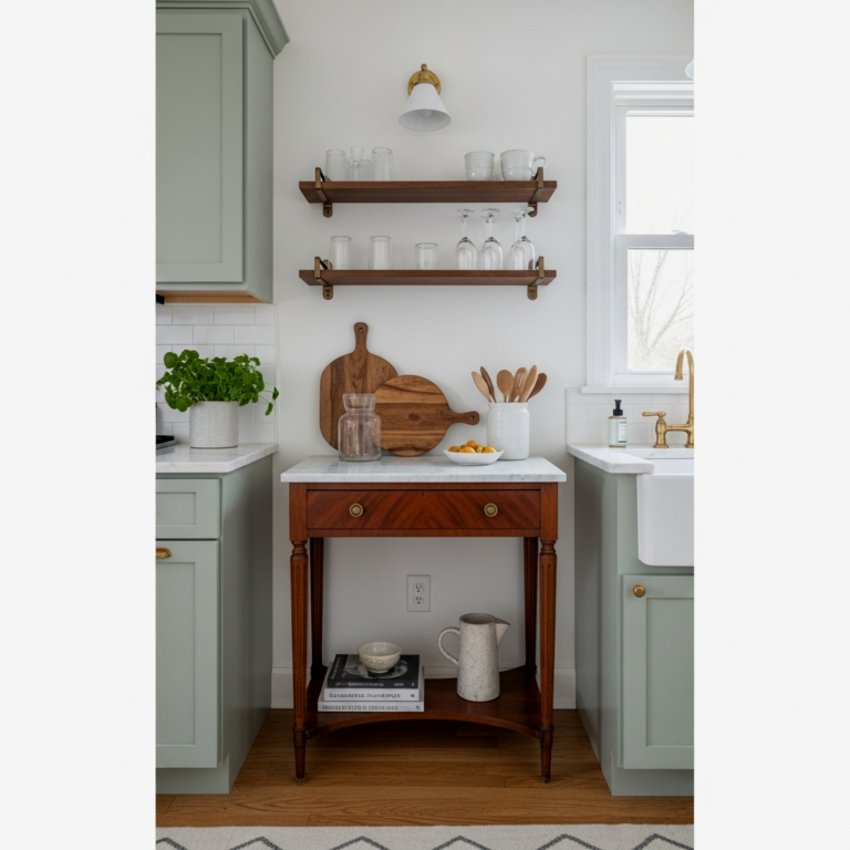 12 Micro Kitchen Island Ideas for Tiny Kitchens