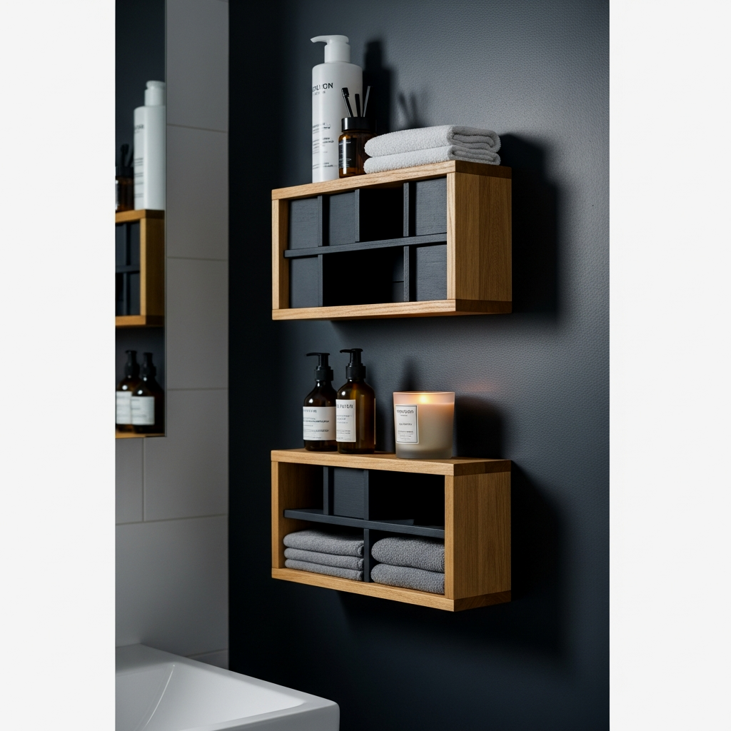 Chic Spice Rack Toiletry Shelves