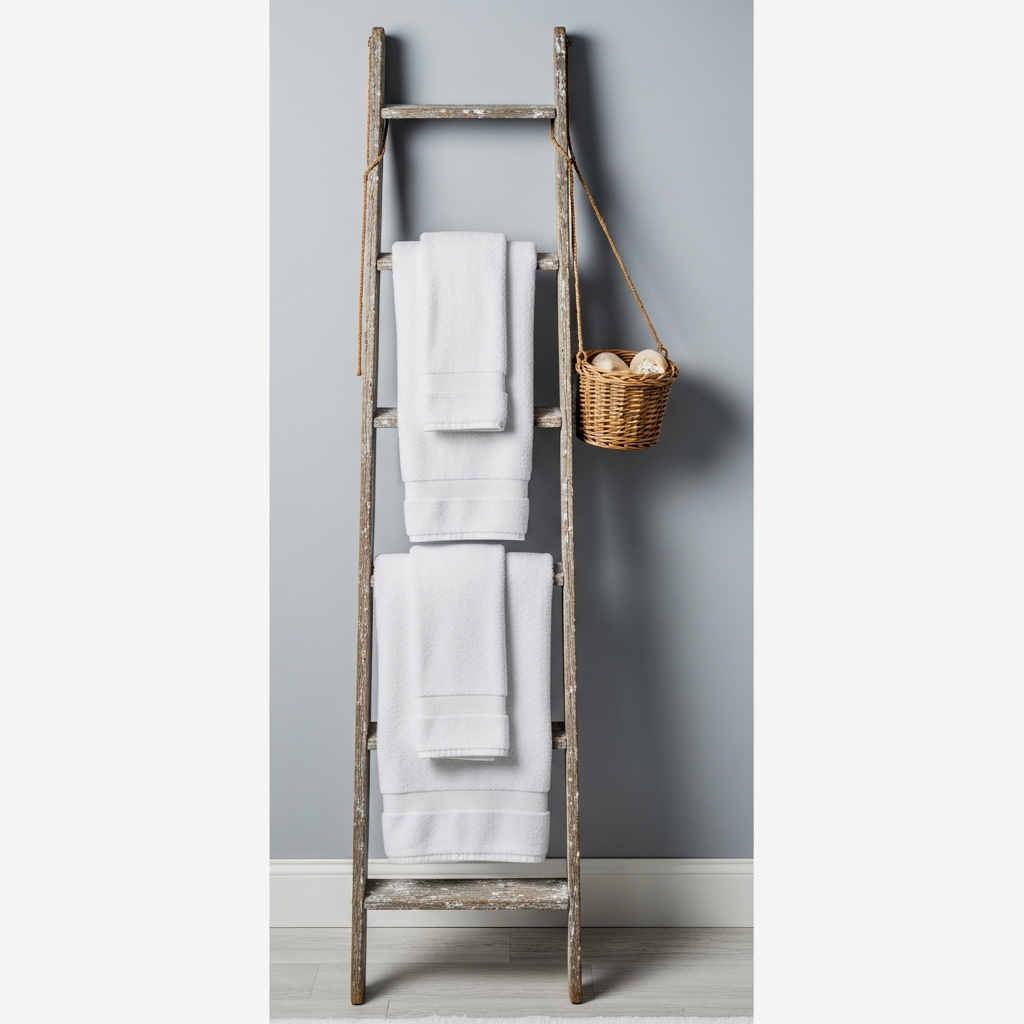 The Vintage Towel Ladder