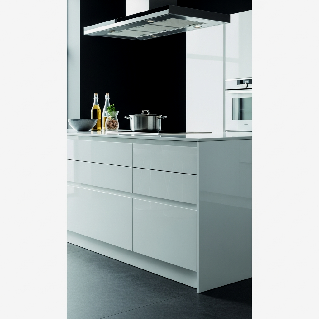 High-Gloss Modernist Statement