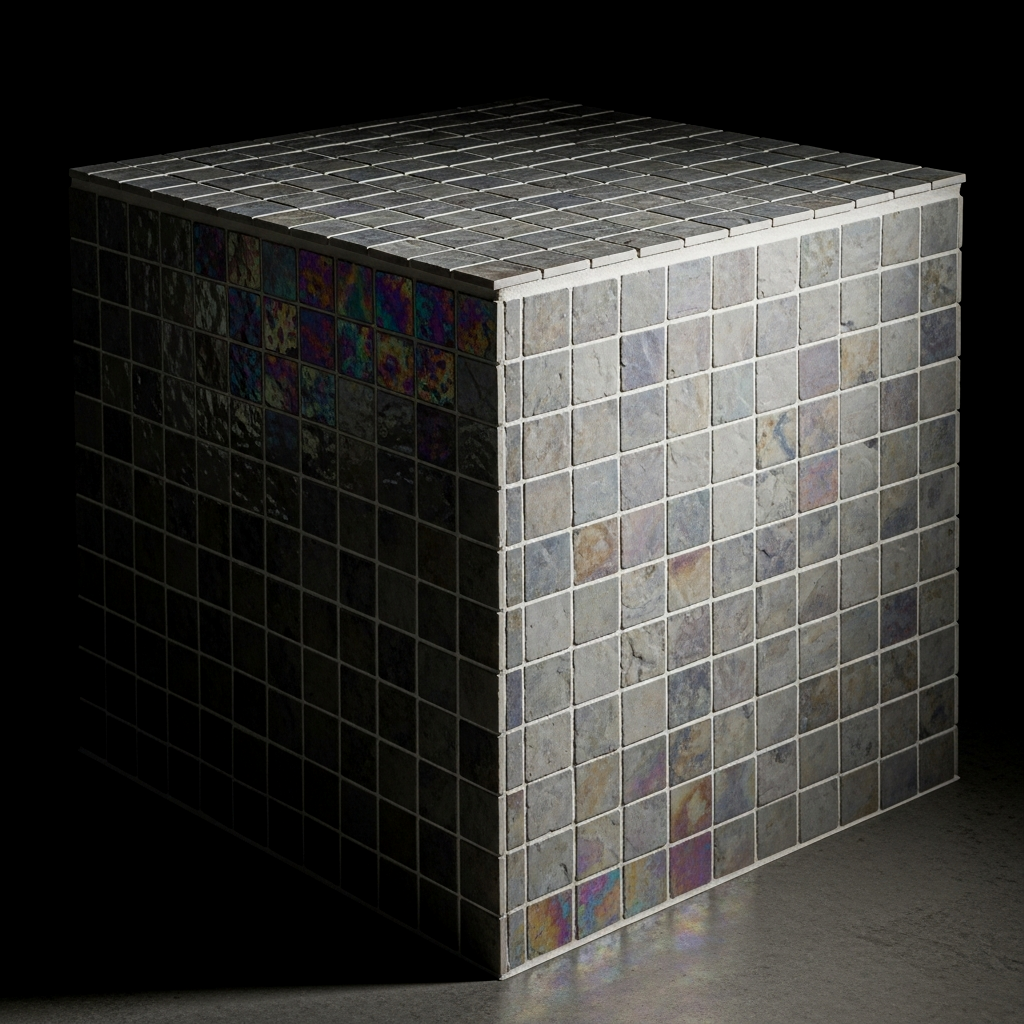 Tiled Mosaic Pedestal Islands