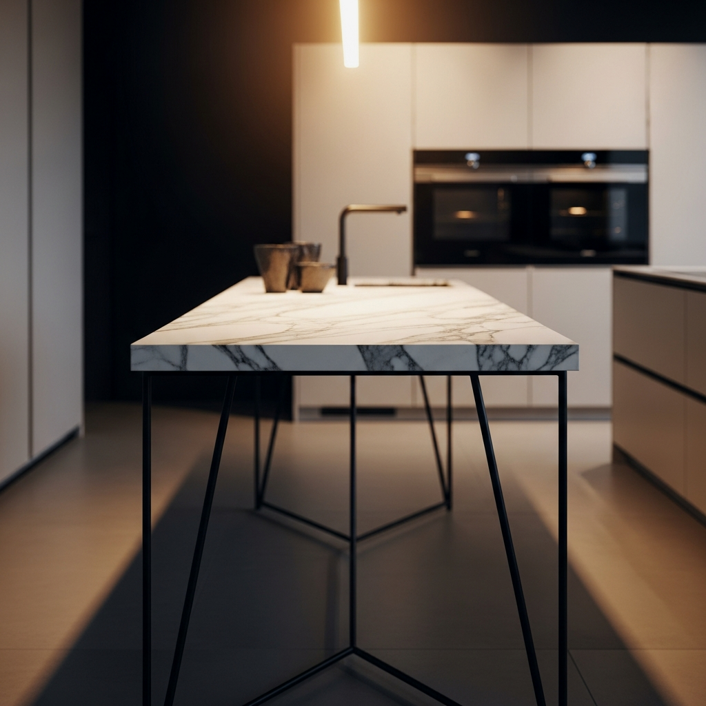 Slim-Profile Marble Luxury