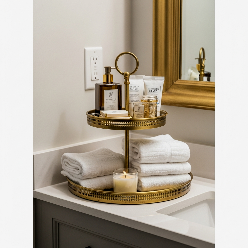 Tiered Guest Amenity Tray