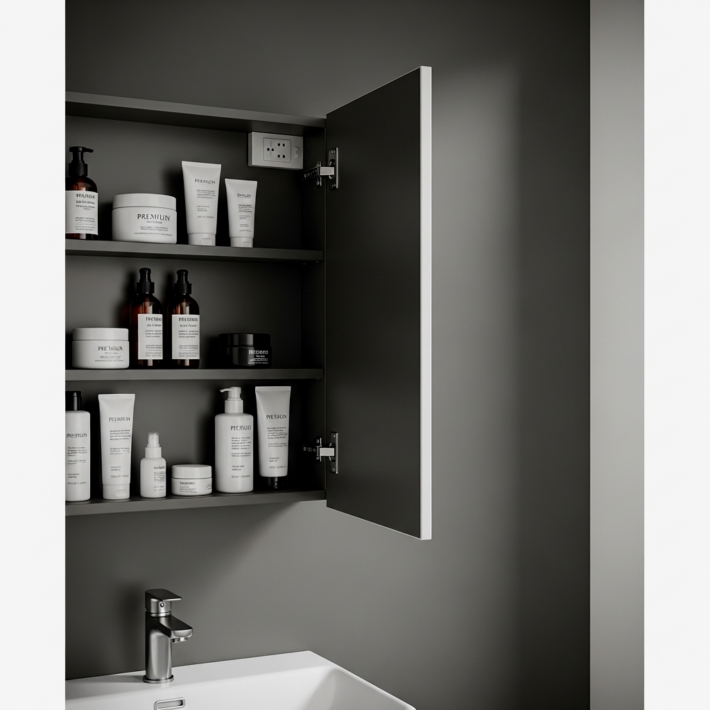 Functional Cabinet with Internal Outlets