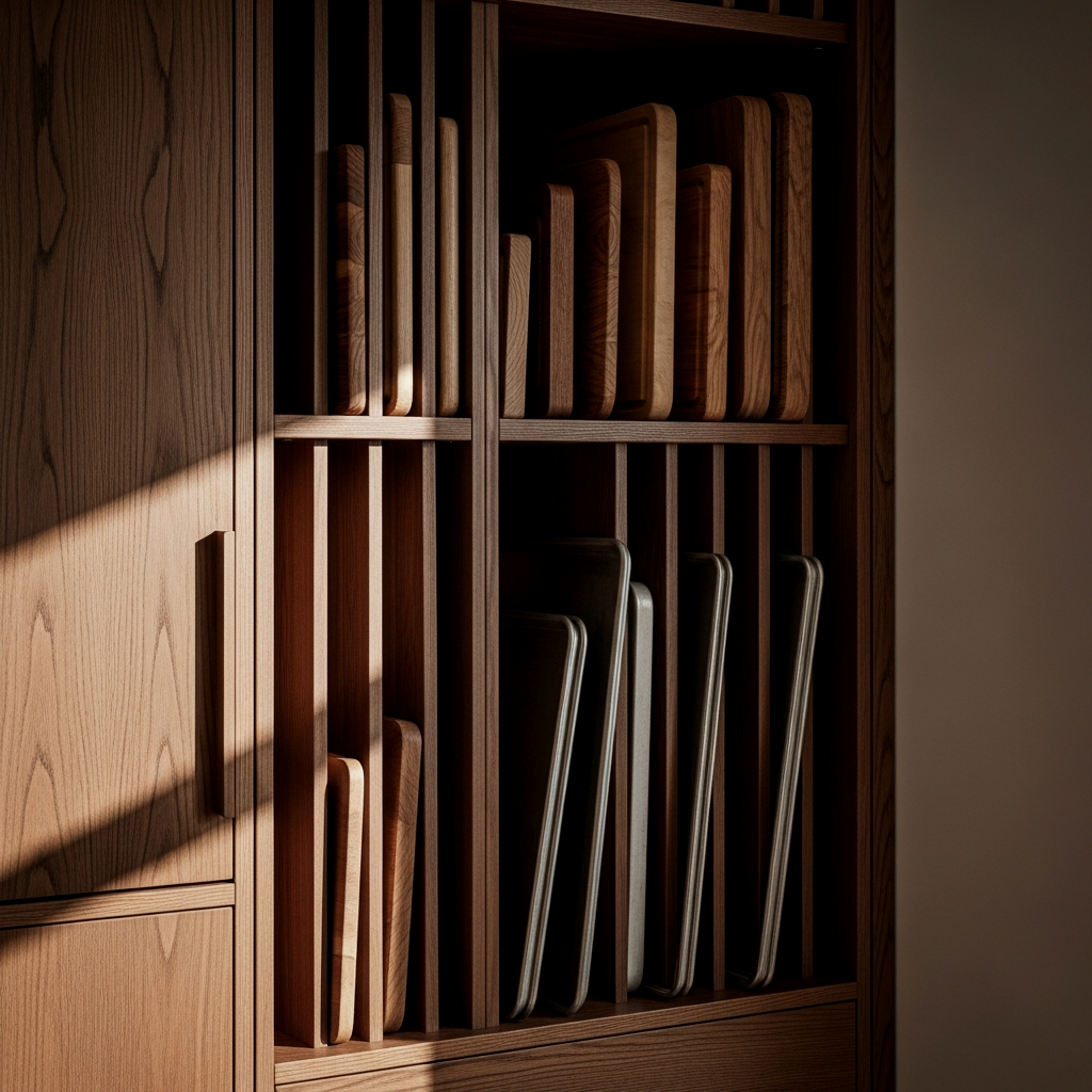 Vertical Board and Tray Slots
