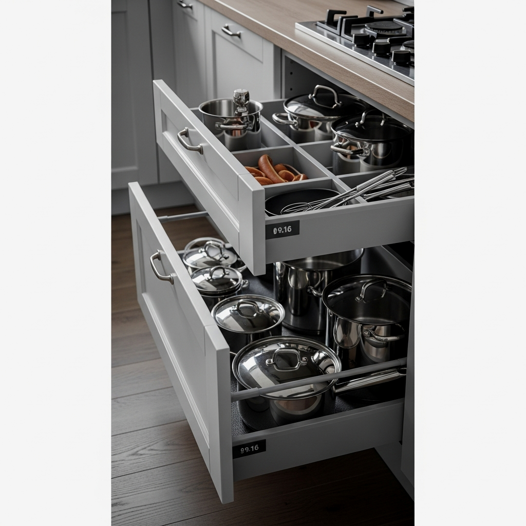 Vertical Cookware Storage