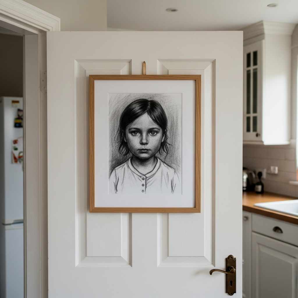Heart of the Home: A Child's Framed Masterpiece