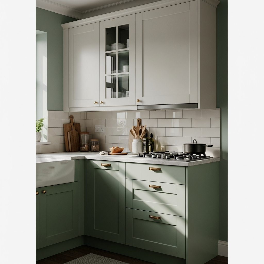Bathing the Room in Light: Little Kitchen Color Ideas
