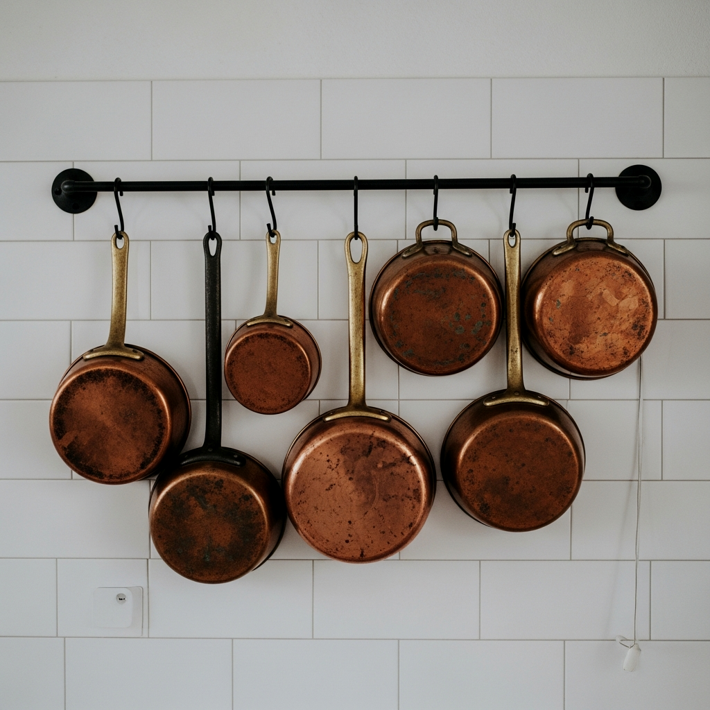 Thrifted Copper Pot Collection
