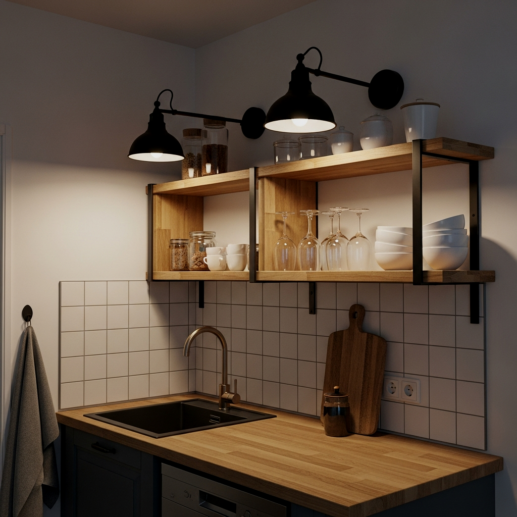 Industrial Task Sconces